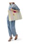 XXL Southbank Tote Bag 55X40X13 cm Denim Fabric Expandable Design - 5