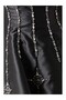 Crystal Embroidered Satin Maxi Women's Dress - 4