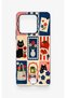 Reeder S71 Compatible Cute Cat and Flower Patterned Silicone Case - 2