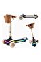 Raket Led Three-Wheeled Children's Scooter