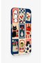Samsung M34 Compatible Cute Cat and Flower Pattern Silicone Case - 3