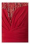 Bead-Embellished Beading Chiffon Women's Dress - 4