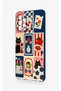 Samsung-A72 Compatible Cute Cat and Flower Pattern Silicone Case - 4