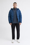 Jack Jones Jjalpes Half Zip Fleece Jacket Aw25 Men's Navy Blue Coat 12284828-04 - 3
