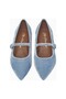 Thea Velvet Women's Ballerinas - 3