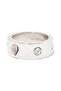 Metal Eagle Ring with Gold Color Crystal - 5