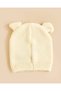 Girls Ivory Cat Beanie And Booties Set 2 Piece - 6