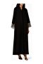 Shawl Collar Abaya Combines Modern Design with Traditional Touch