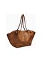Embossed Crocodile Pattern Faux Leather Tote Bag