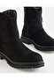 Girls Black Tassel Detail Ankle Boots - 3
