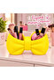 Bow Design Makeup Organizer 16X10 cm – Cosmetic and Makeup Supplies Organizer - Yellow