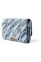 Kensington Small Chain Denim Wallet 7X10X2 cm - 2