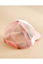 Girls Pink Cherry Print Cap - 2