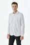 White Checkered Comfort Fit Shirt