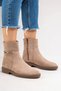 Hayli Genuine Leather Women's Boots Mink Suede - 6