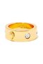 Metal Eagle Ring with Gold Color Crystal - 4
