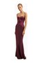 Satin Corset Gown with Sweetheart Neckline and Corset Detail Satin Maxi Women's Dress - 5