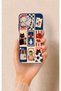 Reeder S23 Pro Max Compatible Cute Cat and Flower Pattern Silicone Case