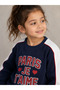 Girls Paris Graphic Pullover Top - 3