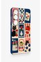 Samsung S26 Ultra Compatible Cute Cat and Flower Pattern Silicone Case - 3