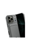 Apple iPhone 17 Pro Max Kelvin Silicone with Business Card Holder - Gray - 3
