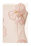 Floral Applique Strapless Mini Evening Dress Women's Dress and Tulle Gloves - 5