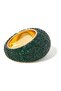 Pave Dome Ring, Domed Design with Crystals - 2