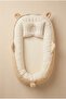 Teddy Bag-Like Babynest 2-Layer Portable Baby Bed with Muslin Inner Surface - 2