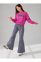 Girls “Stronger” Graphic Print Long Sleeve Sweatshirt - 3