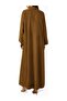 Notch Collar Abaya and Matching Sheila for Everyday Elegance with Timeless Design - 3