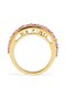Be Kind Band Ring, Colorful Crystal Ring