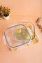 Locky 1000 ml Lockable Storage Container-Square