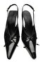 High Heel Slingback Shoes - 4