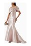 Crystal-Embellished Gown Crystal Embroidered Fish Form Maxi Women's Dress - 2