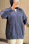 6678 - Stylish, Comfortable, Loose-Fitting Modal Fabric Women's Slim Jacket with Pocket Detail - 3