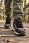 Trekon Thick Sole Unisex Children's Daily Outdoor Trekking Boots with Lacing Adjustment Mechanism - 5