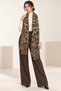 Trendy Leopard Print Tassel Scarf, Leopard Print Shoulder Shawl - 5