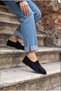 Alina Women's Suede Loafer Casual Comfortable Sole Classic Casual Shoes - 4