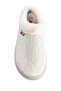 Unisex Ecru Plush House Slippers – Thick Soled Winter House Shoes Size 37-41 - 3
