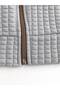 Boy's Hooded Plush Quilted Zippered Trendy Basic Cardigan - 4