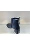 Genuine Leather, Fur Inside, Zippered, Back Buckle Detailed, Block Heeled Boots, Women's Shoes - 6