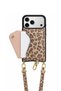Hera iPhone 18 Pro Max / 17 Pro Max Compatible Leopard Capsule & Magsafe Wallet, Chain, Case Set of 4 - 6