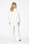 Women's Ecru Bead and Sequin Embroidered Appliqué Oversize Sweatpants Modal Set 2265 60286491 - 6