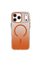 iPhone 18 Pro Max Case M-Safeli Anti-Yellowing Resistant Icesense Series Cover Orange