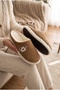 Women's Mink Cute Dog Embroidered Plush Velvet House Slippers Non-Slip Silent - 4