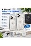 Clear Case for iPhone 18 Pro Max, Transparent Shockproof Slim Protective Cover, Anti-Yellowing Scratch Resistant Phone Case - 2