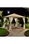Iraa Gazebo 3x3 M - Beige - 2