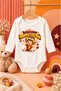 Baby Bodysuit with Dad's Baby Lion Written on It, Long Sleeve Bodysuit (Newborn & Infant) - 3