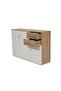 Oojas Sideboard With 2 Door 4 Drawer Veneer - White Natural - 7