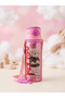 Metal Children's Water Bottle with Teddy Bear Design |   Nursery/School Water Bottle with Straw, Strap, and Leak-Proof Design (Pink)